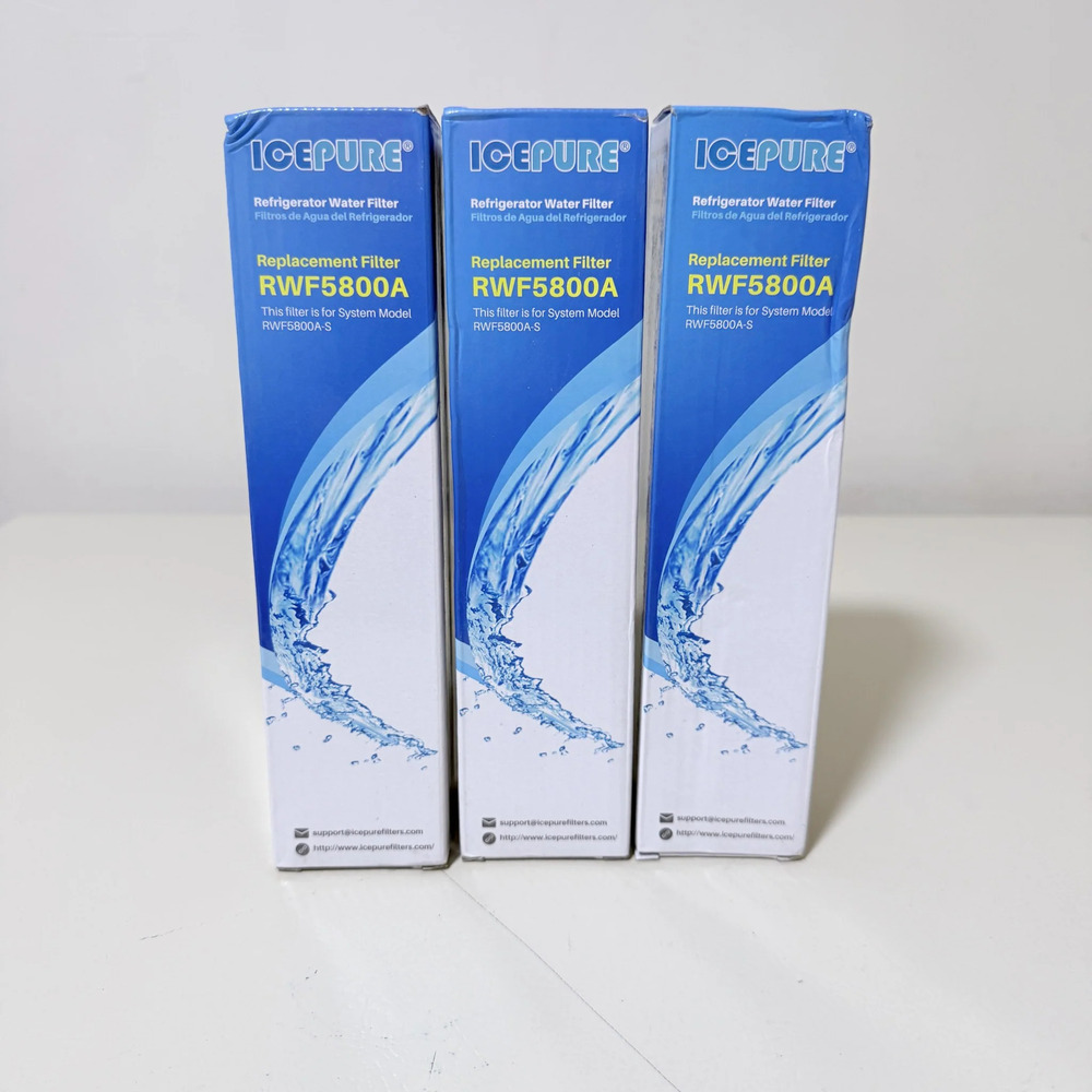 ICEPURE RWF5800A Refrigerator Water Filter 3 Pack